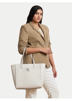 Torebka LAUREN RALPH LAUREN 431960183003 Biały ze sklepu eobuwie.pl w kategorii Torby Shopper bag - zdjęcie 188038628