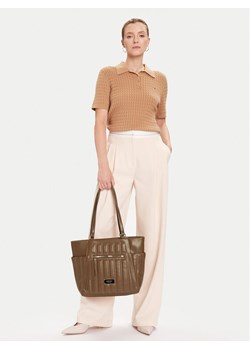 Torebka Monnari BAG5620 Brązowy ze sklepu eobuwie.pl w kategorii Torby Shopper bag - zdjęcie 188038635
