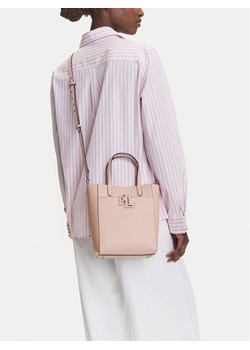 Torebka LAUREN RALPH LAUREN Cameryn 431966760004 Różowy ze sklepu eobuwie.pl w kategorii Torby Shopper bag - zdjęcie 188038636