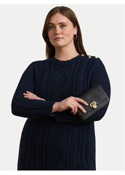 Torebka LAUREN RALPH LAUREN 432962115002 Czarny ze sklepu eobuwie.pl w kategorii Kopertówki - zdjęcie 188038666