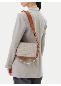 Torebka MICHAEL Michael Kors Bryant 32S5GYTC5B Écru ze sklepu eobuwie.pl w kategorii Listonoszki - zdjęcie 188038675