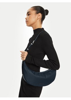 Torebka MICHAEL Michael Kors Avra 32R5U1FC6C Granatowy ze sklepu eobuwie.pl w kategorii Torebki hobo - zdjęcie 188038679