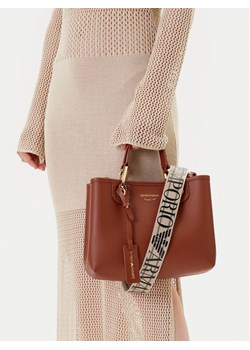 Emporio Armani Torebka EW000361 AF12103 M6030 Brązowy ze sklepu MODIVO w kategorii Torebki damskie - zdjęcie 188039009