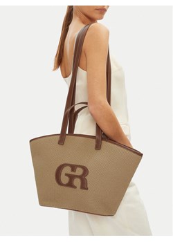 Gino Rossi Torebka RCI9754 Brązowy ze sklepu MODIVO w kategorii Torby Shopper bag - zdjęcie 188039096