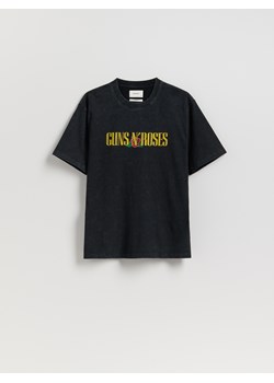 Reserved - T-shirt Guns N' Roses - czarny ze sklepu Reserved w kategorii T-shirty męskie - zdjęcie 188039696