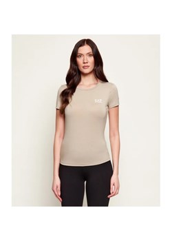 EA7 T-shirt | Slim Fit ze sklepu Gomez Fashion Store w kategorii Bluzki damskie - zdjęcie 188040536