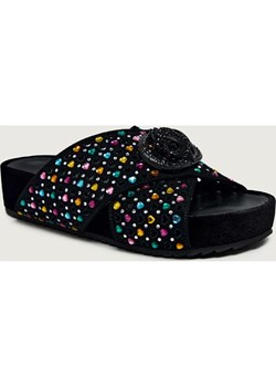Kurt Geiger Klapki CHELSEA | zamsz ze sklepu Gomez Fashion Store w kategorii Klapki damskie - zdjęcie 188040548