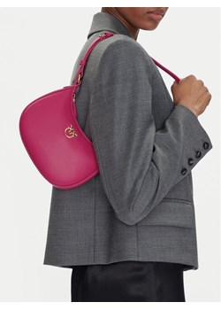 Torebka PINKO Half Moon Baby AI 24-25 PLTT 103538 A0F1 Różowy ze sklepu eobuwie.pl w kategorii Torebki damskie - zdjęcie 188040598