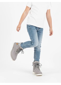 Royalfashion Szare chłopięce ocieplane trzewiki Tiptop ze sklepu royalfashion.pl w kategorii Buty zimowe dziecięce - zdjęcie 188041119