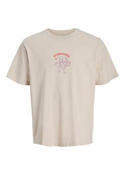 Jack & Jones T-Shirt Spongebob 12286631 Beżowy Relaxed Fit ze sklepu MODIVO w kategorii T-shirty męskie - zdjęcie 188041418