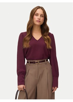 Vero Moda Bluzka Esme 10338288 Bordowy Regular Fit ze sklepu MODIVO w kategorii Bluzki damskie - zdjęcie 188041426