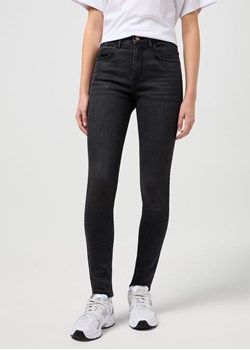 DAMSKIE SPODNIE WRANGLER HIGH SKINNY BLACK 112352302 ze sklepu YouNeedit.pl w kategorii Jeansy damskie - zdjęcie 188042407