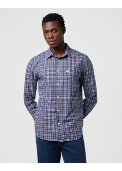 MESKA KOSZULA WRANGLER 1 PKT POPLIN SHIRT DARK BLUE 112371403 ze sklepu YouNeedit.pl w kategorii Koszule męskie - zdjęcie 188042485