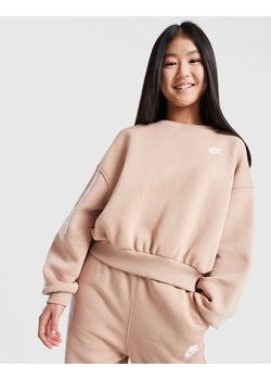 NIKE BLUZA G NSW CLUB FLC BXY CRW LBR ze sklepu JD Sports  w kategorii Bluzy dziewczęce - zdjęcie 188042618