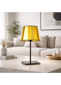 Lampa stołowa złota glamour do sypialni GENUA MIRROR ze sklepu Lysne w kategorii Lampy stołowe - zdjęcie 188042937