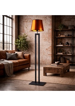 Elegancka lampa stojąca z abażurem VEGAS MIRROR ze sklepu Lysne w kategorii Lampy podłogowe - zdjęcie 188042947