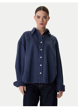 BOSS Koszula jeansowa 50552520 Szary Oversize ze sklepu MODIVO w kategorii Koszule damskie - zdjęcie 188047265