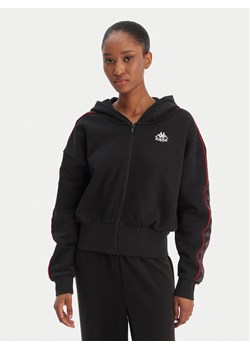 Kappa Bluza Banda Clarise 32261BW Czarny Regular Fit ze sklepu MODIVO w kategorii Bluzy damskie - zdjęcie 188047275