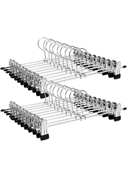 Komplet 20 szt. wieszaków z klamrami N1-G38 ze sklepu Edinos.pl w kategorii Dom - zdjęcie 188047528