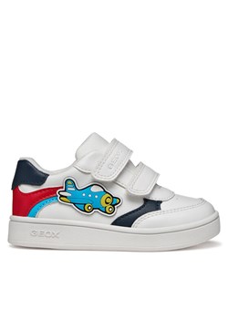 Sneakersy Geox B Eclyper Boy B655LC 000BC C0050 M Biały ze sklepu eobuwie.pl w kategorii Buty sportowe dziecięce - zdjęcie 188047799