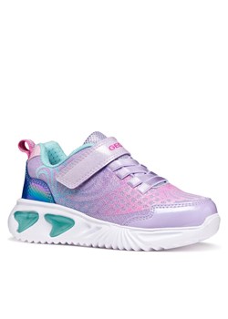 Sneakersy Geox J Assister Girl J65E9A 0ASPV C8888 D Fioletowy ze sklepu eobuwie.pl w kategorii Buty sportowe dziecięce - zdjęcie 188047846