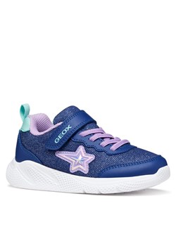 Geox Sneakersy J Sprintye Girl J55FWA 0AS54 C4300 M Granatowy ze sklepu MODIVO w kategorii Buty sportowe dziecięce - zdjęcie 188048489