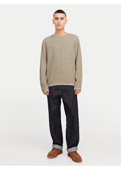 Jack & Jones Sweter George 12268279 Beżowy Regular Fit ze sklepu MODIVO w kategorii Swetry męskie - zdjęcie 188048518