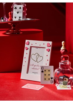 Sinsay - Walentynkowa ramka na zdjęcia - biały ze sklepu Sinsay w kategorii Ramki na zdjęcia - zdjęcie 188050229