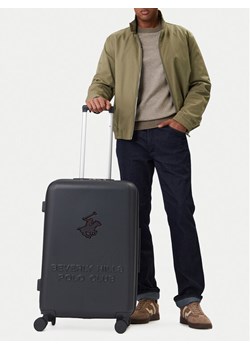 Walizka średnia Beverly Hills Polo Club CEO-BHPC-M-002-08-NAVY Granatowy ze sklepu eobuwie.pl w kategorii Walizki - zdjęcie 188050506