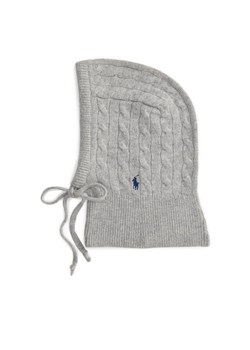 Balaklawa Polo Ralph Lauren 455981427001 Szary ze sklepu eobuwie.pl w kategorii Czapki zimowe damskie - zdjęcie 188050558