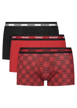 HUGO Komplet bokserek 50545668 Czerwony ze sklepu MODIVO w kategorii Majtki męskie - zdjęcie 188051548