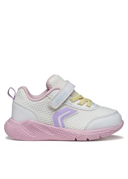 Geox Sneakersy B Sprintye Girl B454TD 01454 C0406 Biały ze sklepu MODIVO w kategorii Buty sportowe dziecięce - zdjęcie 188051598