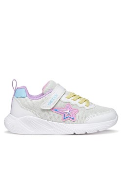 Geox Sneakersy J Sprintye Girl J55FWA 0AS54 C0653 D Biały ze sklepu MODIVO w kategorii Buty sportowe dziecięce - zdjęcie 188051605