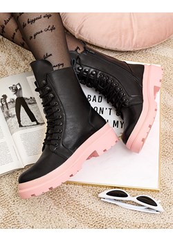 Royalfashion Eko skórzane damskie botki workery Vederme ze sklepu royalfashion.pl w kategorii Workery damskie - zdjęcie 188052689