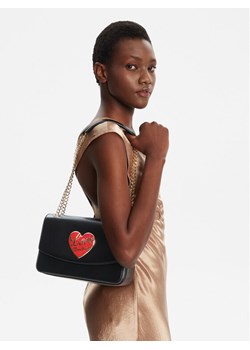 Torebka LOVE MOSCHINO JC4184PP1NLP0000 Czarny ze sklepu eobuwie.pl w kategorii Kopertówki - zdjęcie 188053205