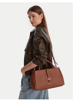 Torebka Guess Carrie HWVG98 96060 Brązowy ze sklepu eobuwie.pl w kategorii Kuferki - zdjęcie 188053239