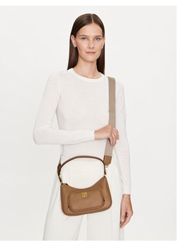 Torebka DKNY Philo Tz Shoulder R423KE51 Brązowy ze sklepu eobuwie.pl w kategorii Listonoszki - zdjęcie 188053338