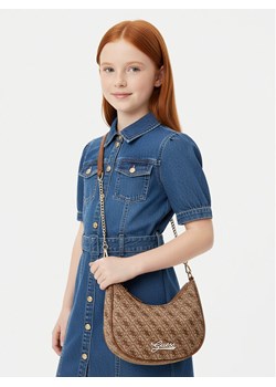 Torebka Guess J5BZ09 WFV20 Brązowy ze sklepu eobuwie.pl w kategorii Torebki hobo - zdjęcie 188053348