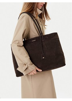 Torebka Gino Rossi EO-LOLA-LA513-114-1 Brązowy ze sklepu eobuwie.pl w kategorii Torby Shopper bag - zdjęcie 188053358