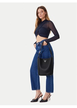 Torebka Guess HWBG69 74040 Czarny ze sklepu eobuwie.pl w kategorii Torebki damskie - zdjęcie 188053435