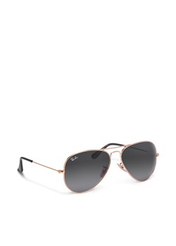 Okulary przeciwsłoneczne Ray-Ban Aviator Large Metal 0RB3025 181/71 Złoty ze sklepu eobuwie.pl w kategorii Okulary przeciwsłoneczne damskie - zdjęcie 188053437