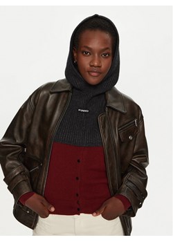 PINKO Balaklawa Balaclava 104327 A27B Szary ze sklepu MODIVO w kategorii Szaliki i chusty damskie - zdjęcie 188054125