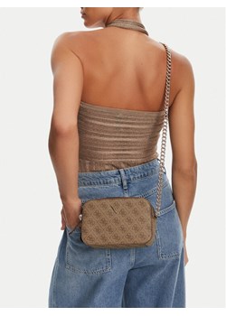 Guess Torebka Noelle II HWBG96 72140 Brązowy ze sklepu MODIVO w kategorii Kopertówki - zdjęcie 188054238