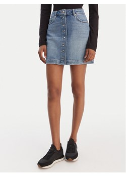 HUGO Spódnica jeansowa Gilvie 50553182 Niebieski Regular Fit ze sklepu MODIVO w kategorii Spódnice - zdjęcie 188054278