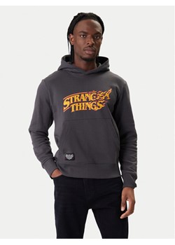 Jack & Jones Bluza Stranger Things 12291655 Szary Relaxed Fit ze sklepu MODIVO w kategorii Bluzy męskie - zdjęcie 188054319
