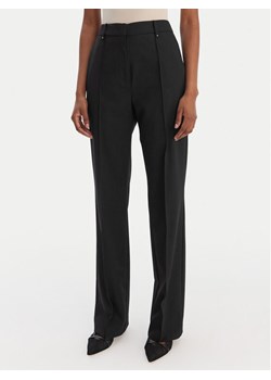 KARL LAGERFELD Spodnie materiałowe B1W10003 Czarny Straight Leg ze sklepu MODIVO w kategorii Spodnie damskie - zdjęcie 188054429