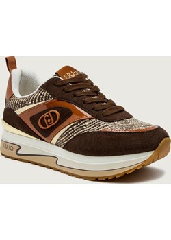 Liu Jo Sneakersy MAXI WONDER 97 | zamsz ze sklepu Gomez Fashion Store w kategorii Buty sportowe damskie - zdjęcie 188056959