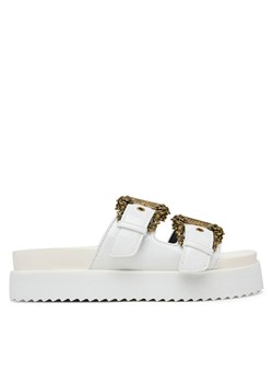 Klapki Versace Jeans Couture 80VA3SM1 ZS190 3 Biały ze sklepu eobuwie.pl w kategorii Klapki damskie - zdjęcie 188056989