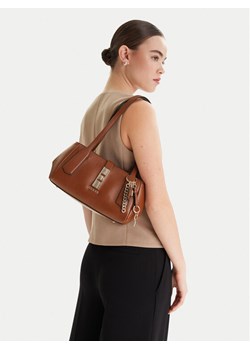 Torebka Guess Brooke HWBG98 97080 Brązowy ze sklepu eobuwie.pl w kategorii Kuferki - zdjęcie 188057026