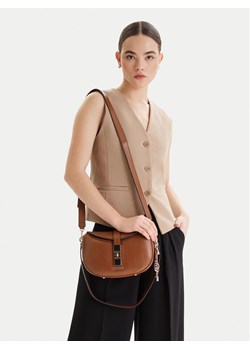 Torebka Guess Brooke HWBG98 97180 Brązowy ze sklepu eobuwie.pl w kategorii Listonoszki - zdjęcie 188057055